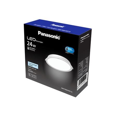 ดาวน์ไลท์ LED PANASONIC NNV70065WE1A 6.8 นิ้ว 24 วัตต์ DAYLIGHT สีขาว_3