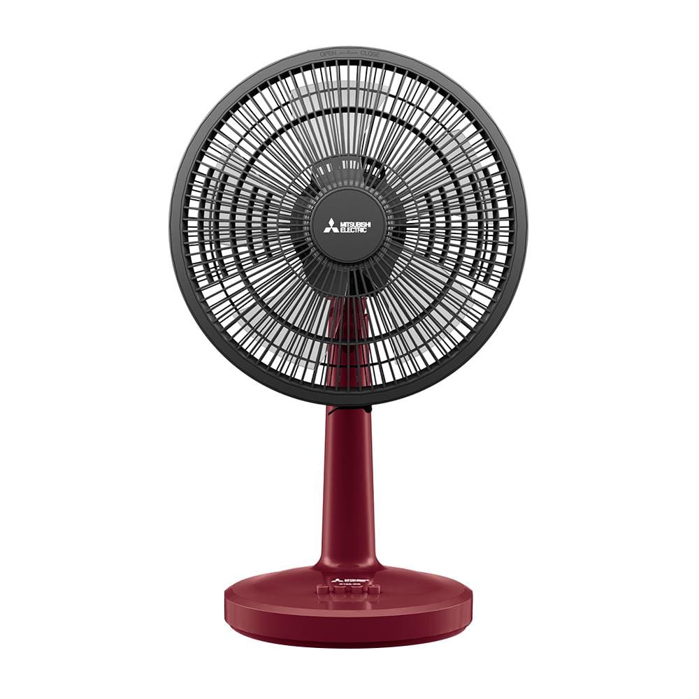 พัดลมตั้งโต๊ะ 12 นิ้ว MITSUBISHI D12A-GB CY-RD สีแดง