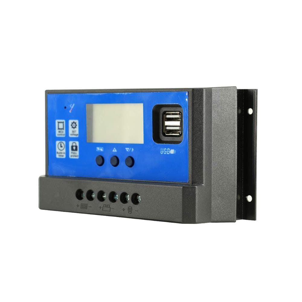 คอนโทรลชาร์จโซลาร์ PWM TRANSPOWER VS 30A 12/24V