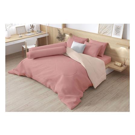 ชุดผ้าปูที่นอน 6 ฟุต 6 ชิ้น FROLINA MICROTEX SF022