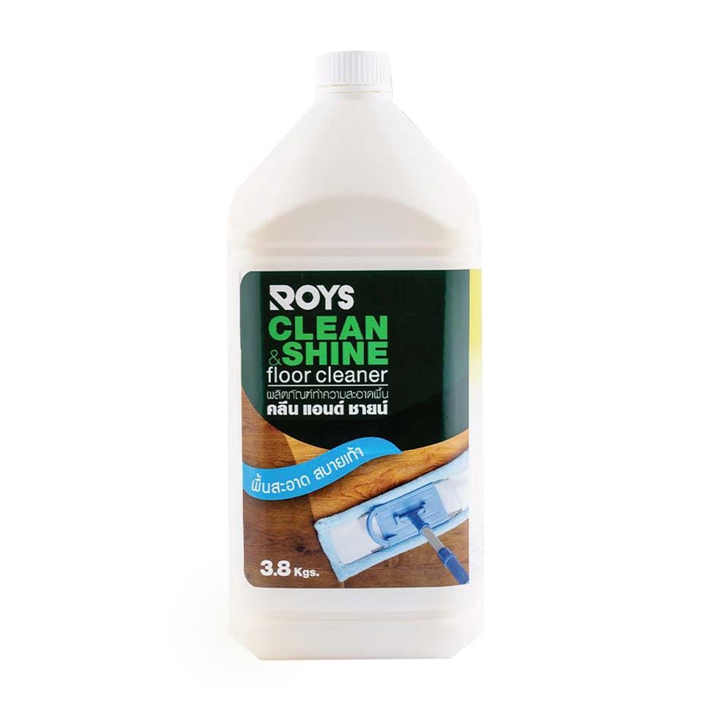 น้ำยาทำความสะอาดพื้น ROYS Clean & Shine 3,800 มล.