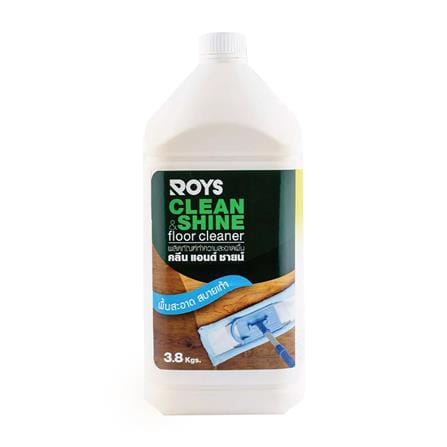 น้ำยาทำความสะอาดพื้น ROYS Clean & Shine 3,800 มล._0