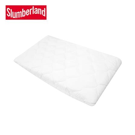 ผ้ารองกันเปื้อน QUEEN SIZE SLUMBERLAND ELASTIC สีขาว