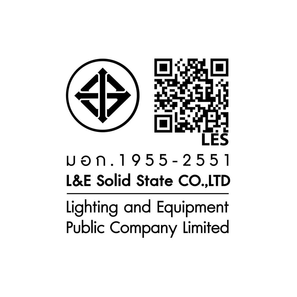 หลอด LED L&E 5 วัตต์ E27 WARM WHITE