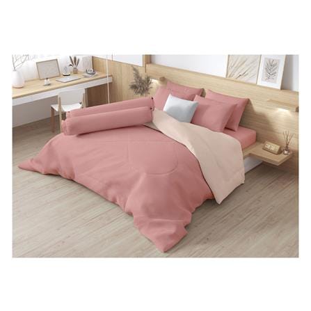 ชุดผ้าปูที่นอน 6 ฟุต 5 ชิ้น FROLINA MICROTEX SF022