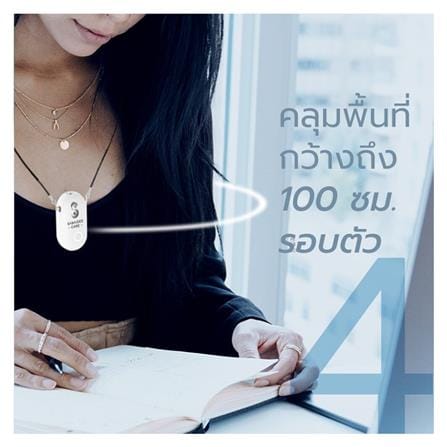 เครื่องฟอกอากาศแบบพกพา SABAIDEE CARE สีดำ_7