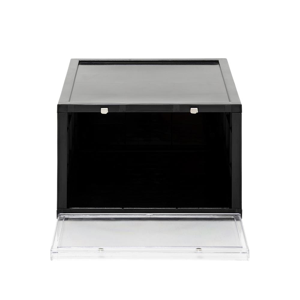 กล่องรองเท้า STACKO MAGNETIC LOCK 28X37X18.3 ซม. สีดำ