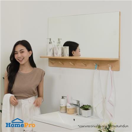 กระจกเงาชั้นวาง MOYA TK-ML-A03 90X50 ซม._4