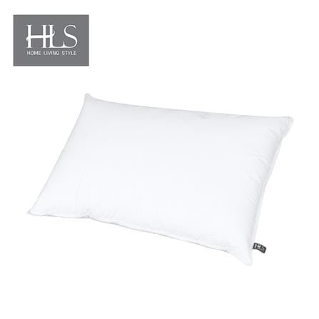 หมอนหนุน ขนห่านเทียม HOME LIVING STYLE NANO GEL 19x29 นิ้ว สีขาว_0