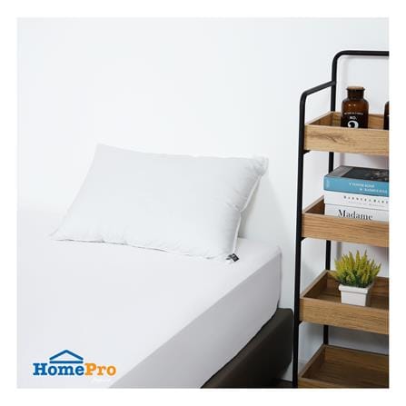 หมอนหนุน ขนห่านเทียม HOME LIVING STYLE NANO GEL 19x29 นิ้ว สีขาว_4