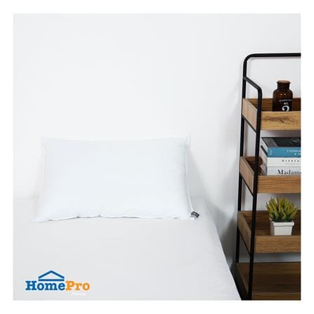 หมอนหนุน ขนห่านเทียม HOME LIVING STYLE NANO GEL 19x29 นิ้ว สีขาว_5