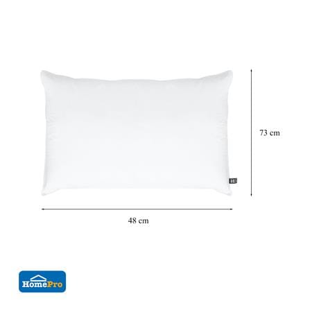 หมอนหนุน ขนห่านเทียม HOME LIVING STYLE NANO GEL 19x29 นิ้ว สีขาว_7