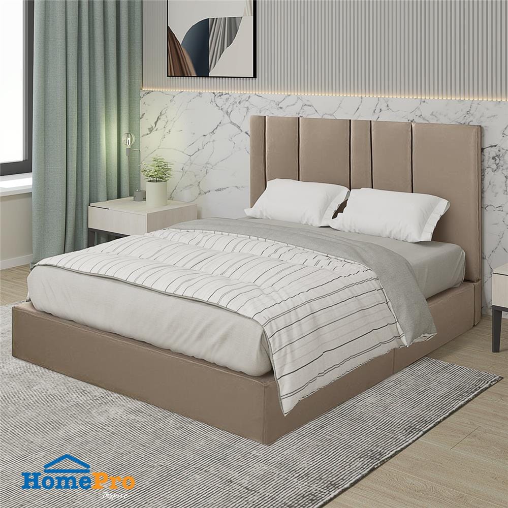 ฐานรองหัวเตียง 6 ฟุต HOME LIVING STYLE ARTHENA สีเบจ