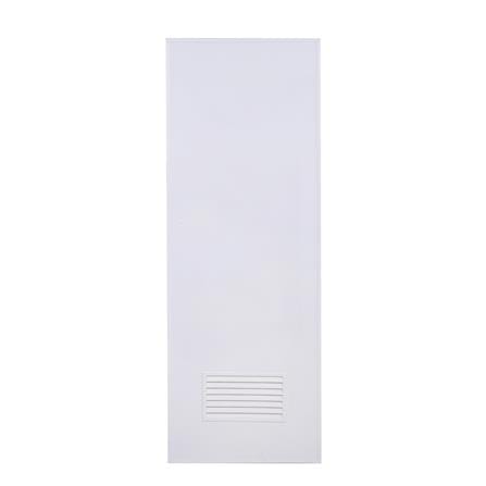 ชุดประตูห้องน้ำพร้อมวงกบ PVC AZLE AZ-P2 เกล็ดล่าง UV 70X180 ซม. สีขาว