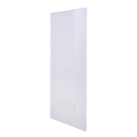 ชุดประตูห้องน้ำพร้อมวงกบ PVC AZLE AZ-P2 เกล็ดล่าง UV 70X180 ซม. สีขาว_1