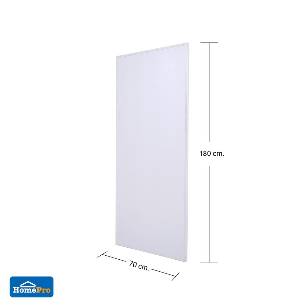 ชุดประตูห้องน้ำพร้อมวงกบ PVC AZLE AZ-P1 UV 70X180 ซม. สีขาว