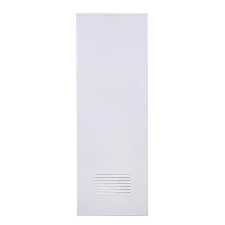 ชุดประตูห้องน้ำพร้อมวงกบ PVC AZLE AZ-P2 เกล็ดล่าง UV 70X200 ซม. สีขาว