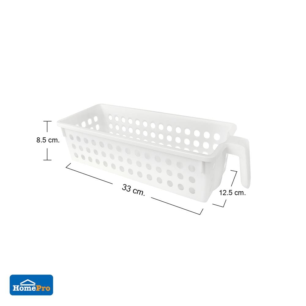 ตะกร้าใส่ของมีด้ามจับ KECH Grip 12.5x33x8.5 ซม.
