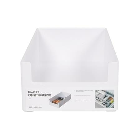 กล่องจัดระเบียบทรงเตี้ย KECH NEAT 14x28x7.5 ซม. ไซซ์ L_1