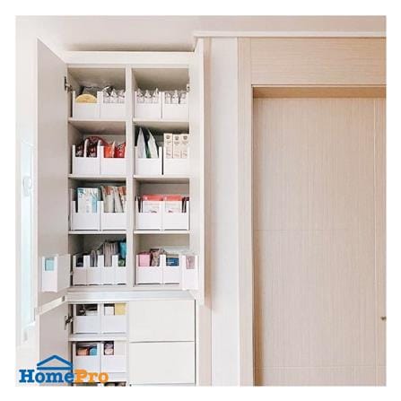 กล่องจัดระเบียบทรงสูง KECH NEAT 14x28x15 ซม. ไซซ์ L_3
