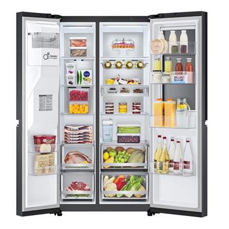 ตู้เย็น SIDE BY SIDE LG GC-X257CQES 22.4 คิว สีดำ_5