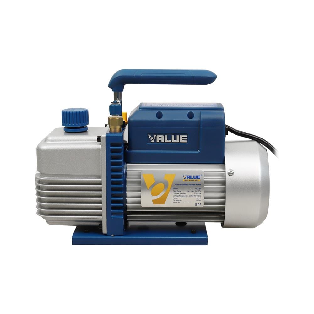 เครื่องแวคคั่ม VALUE VE225N 2.5CFM 70 ลิตร/นาที DUAL