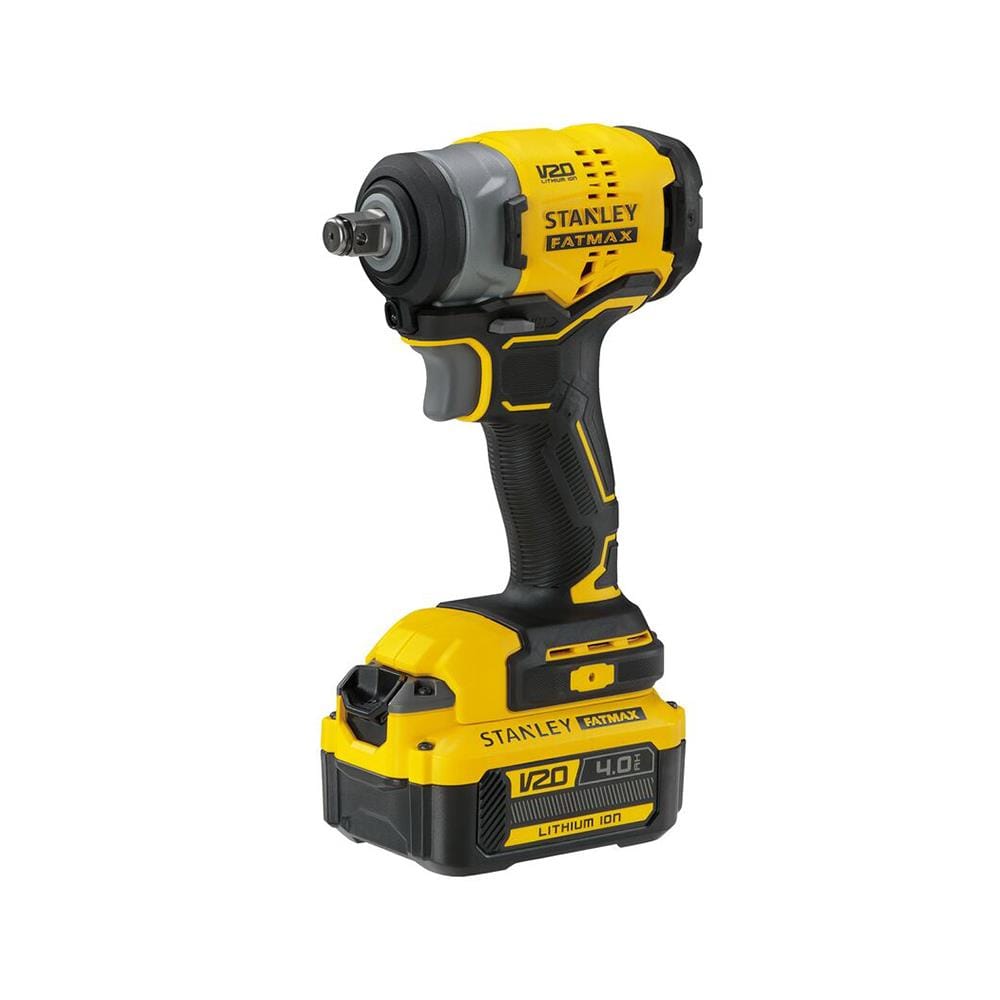 บล็อกกระแทกไร้สาย (พร้อมแบตเตอรี่) STANLEY SBW910M1K-B1 20 โวลต์