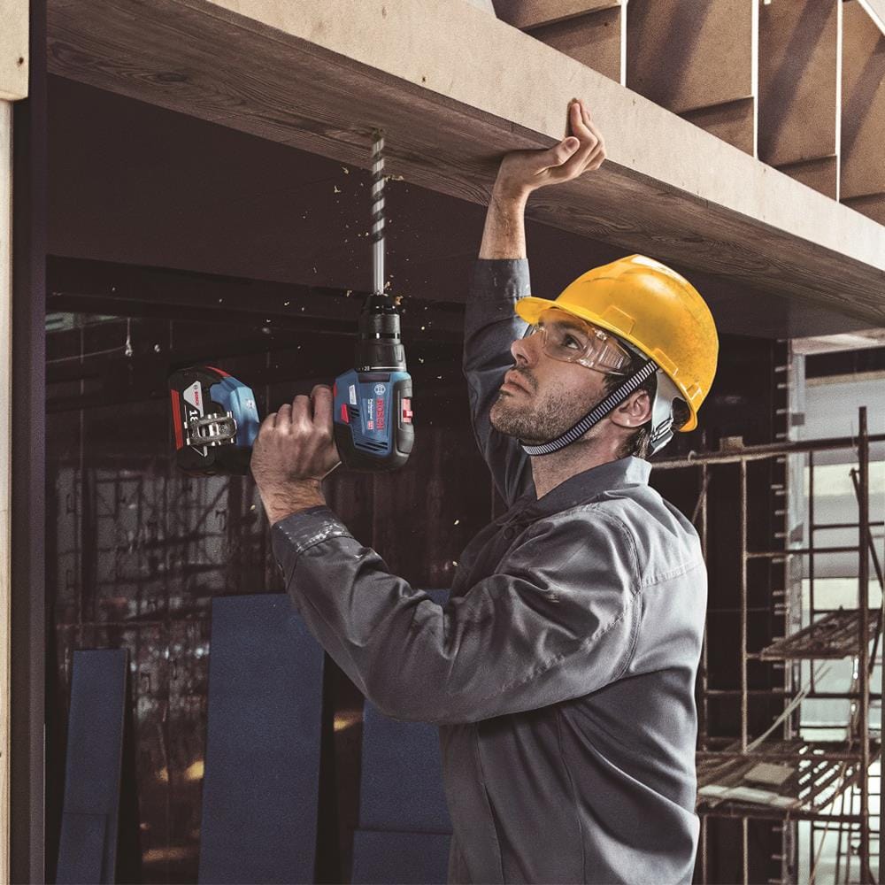 สว่านไร้สาย (พร้อมแบตเตอรี่) BOSCH GSR 18V-50 18 โวลต์