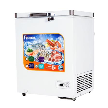 ตู้แช่ FRESHER FF-155X 5.5 คิว สีขาว_0