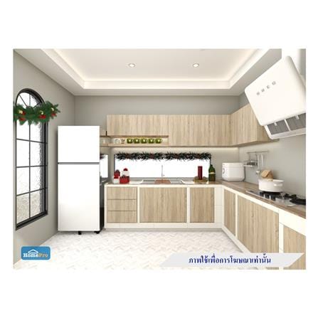 ตู้คู่ WPC PARAZZO ENZO บานเพ่ 80x60 ซม. เนเชอรัลโอ๊ก_2
