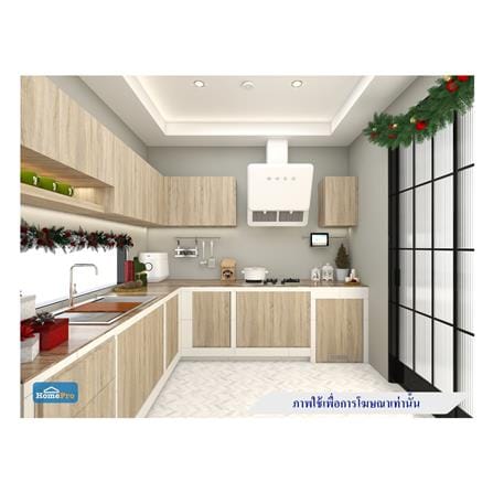 บานซิงค์เดี่ยว WPC PARAZZO ENZO 40x60 ซม. เนเชอรัลโอ๊ก_2