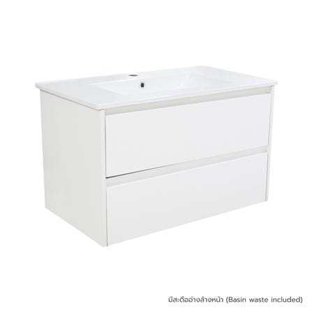 อ่างเคาน์เตอร์ MOYA SHN-113 สีขาว