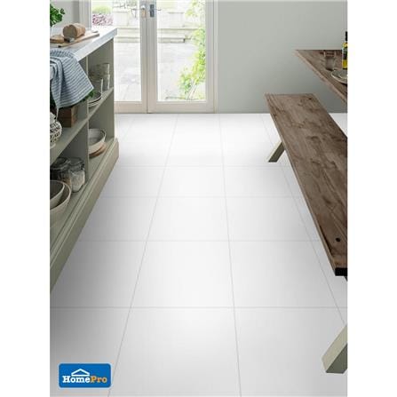 กระเบื้องพื้น 16x16 นิ้ว TARA เบลาเนีย ขาว PM 0.96M2_3
