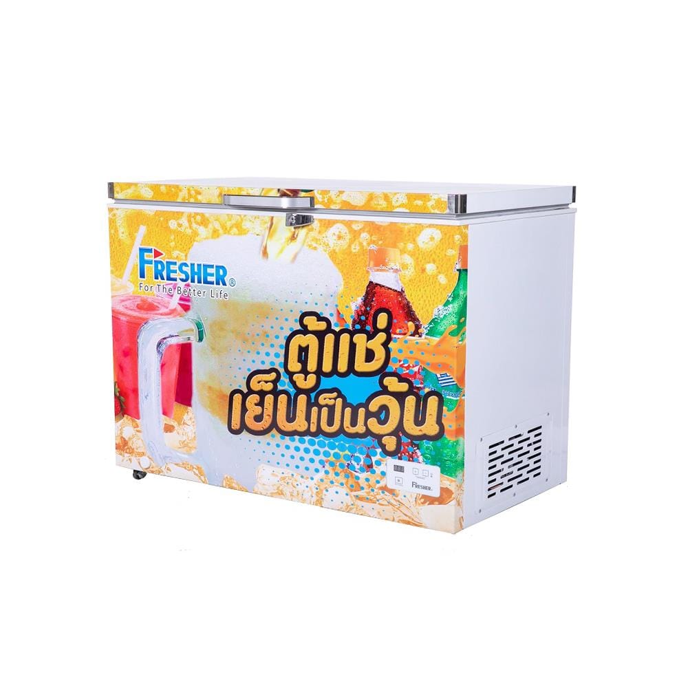 ตู้แช่เย็นวุ้น FRESHER FF-232SB 8.2 คิว สีขาว