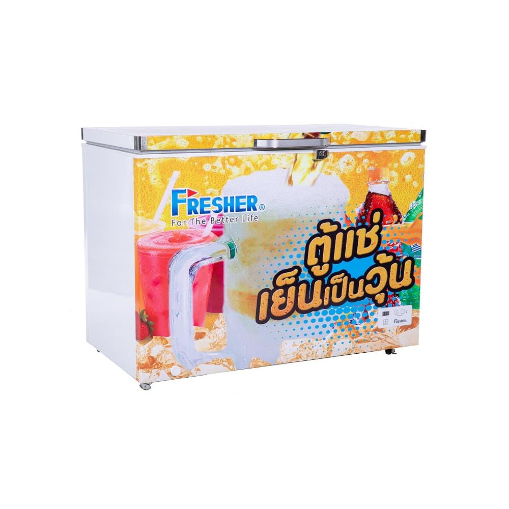 ตู้แช่เย็นวุ้น FRESHER FF-232SB 8.2 คิว สีขาว