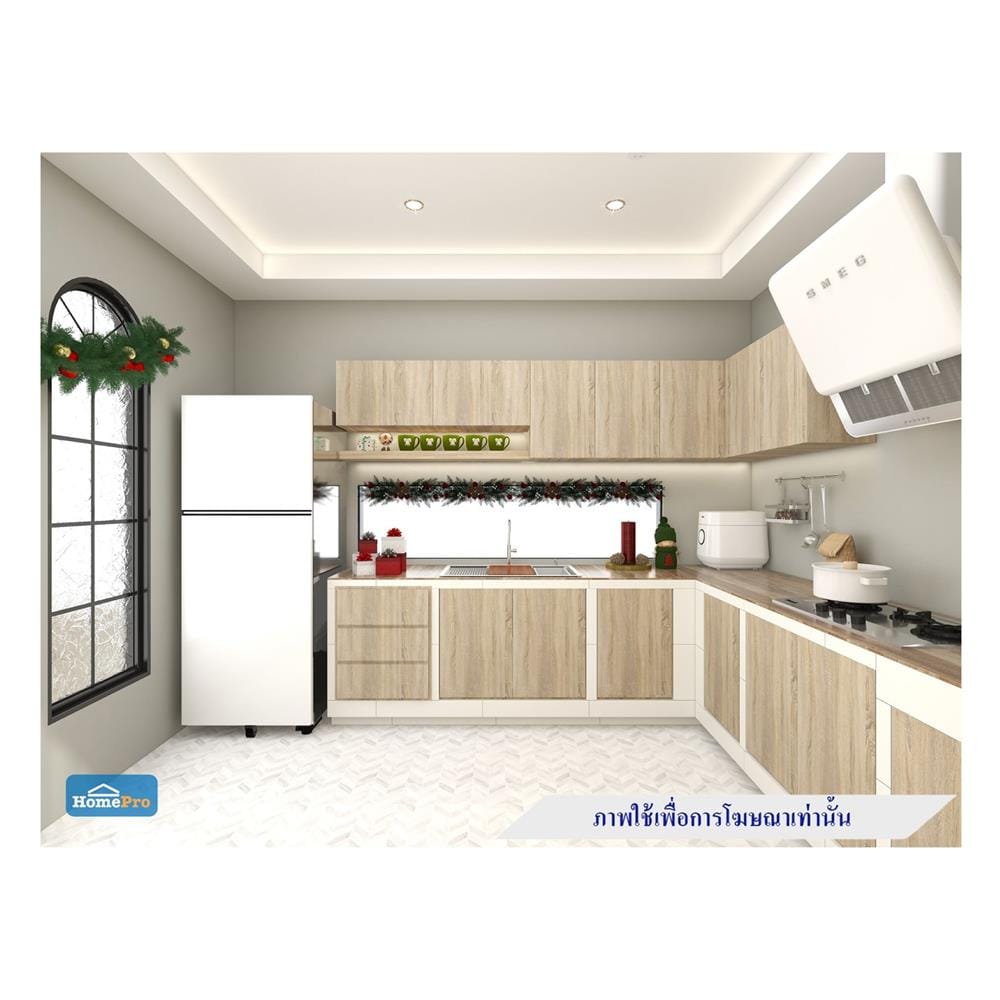 ตู้ลิ้นชัก 3 ชั้น WPC PARAZZO ENZO บานเพ่ 50x60 ซม. สีเนเชอรัลโอ๊ก