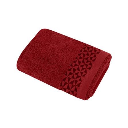ผ้าขนหนู HOME LIVING STYLE MORGAN 16X32 นิ้ว สี MAROON_0