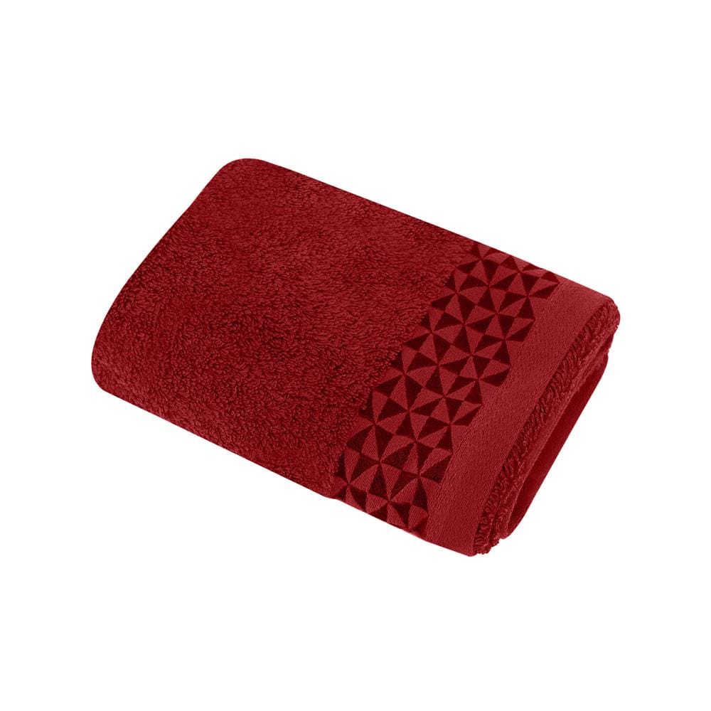 ผ้าขนหนู HOME LIVING STYLE MORGAN 27X54 นิ้ว สี MAROON