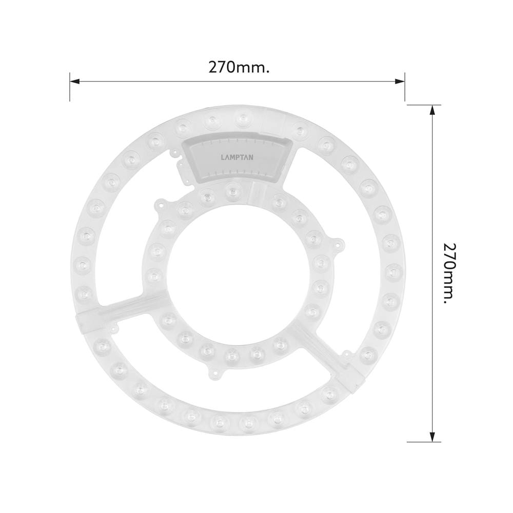 หลอด LED LAMPTAN CEILING MODULE AMBIT 42 วัตต์ DAYLIGHT