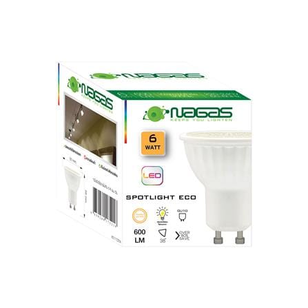หลอด LED NAGAS MR16 6 วัตต์ WARM WHITE GU10_3