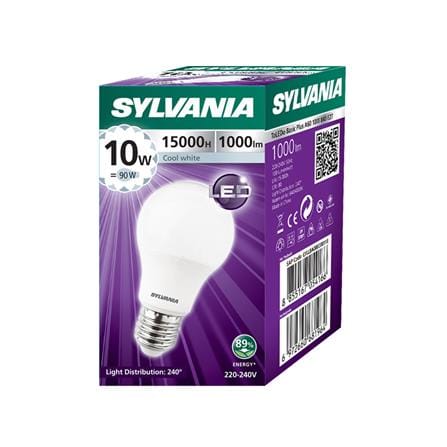 หลอด LED SYLVANIA BASIC PLUS 10 วัตต์ COOL WHITE E27_3