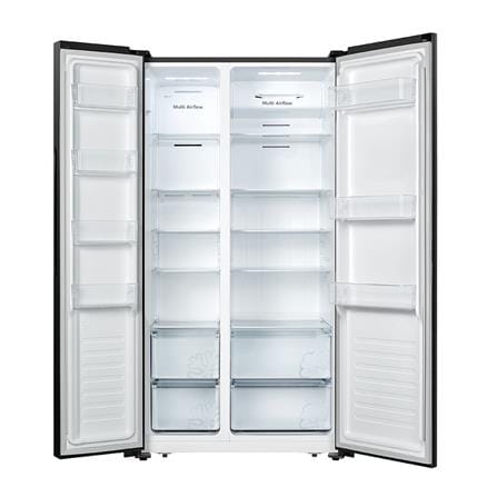 ตู้เย็น SIDE BY SIDE HISENSE RS670N4TBN 18.5 คิว สีดำ_4