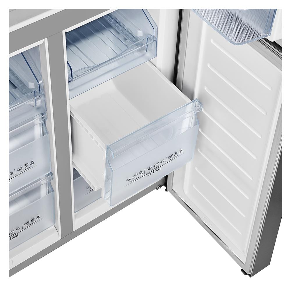 ตู้เย็น MULTI DOOR HISENSE RQ560N4AW1 16 คิว กระจกขาว