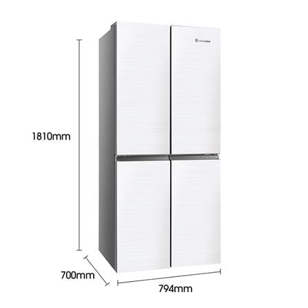 ตู้เย็น MULTI DOOR HISENSE RQ560N4AW1 16 คิว กระจกขาว_5