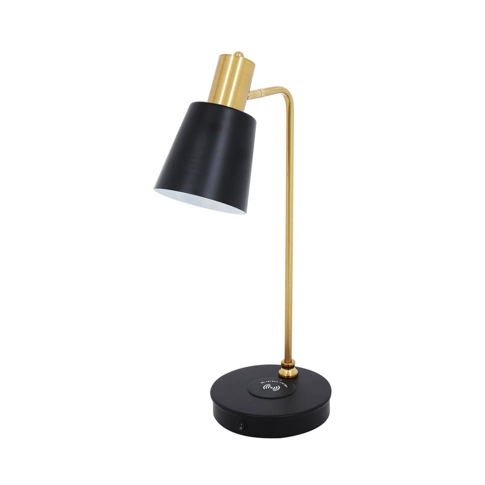 ไฟตั้งโต๊ะ CARINI MODERN MT21044B สีดำ/ทอง_0