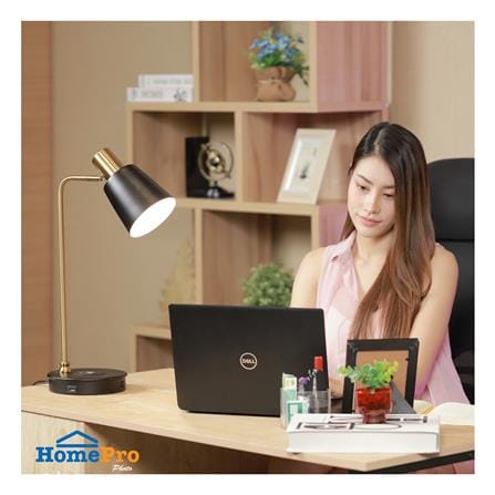 ไฟตั้งโต๊ะ CARINI MODERN MT21044B สีดำ/ทอง_6