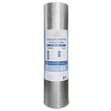 ฉนวนกันความร้อน แอร์บับเบิล SUNSHIELD AIRFLECT หนา 4 มม. 1.20X20 ม._0