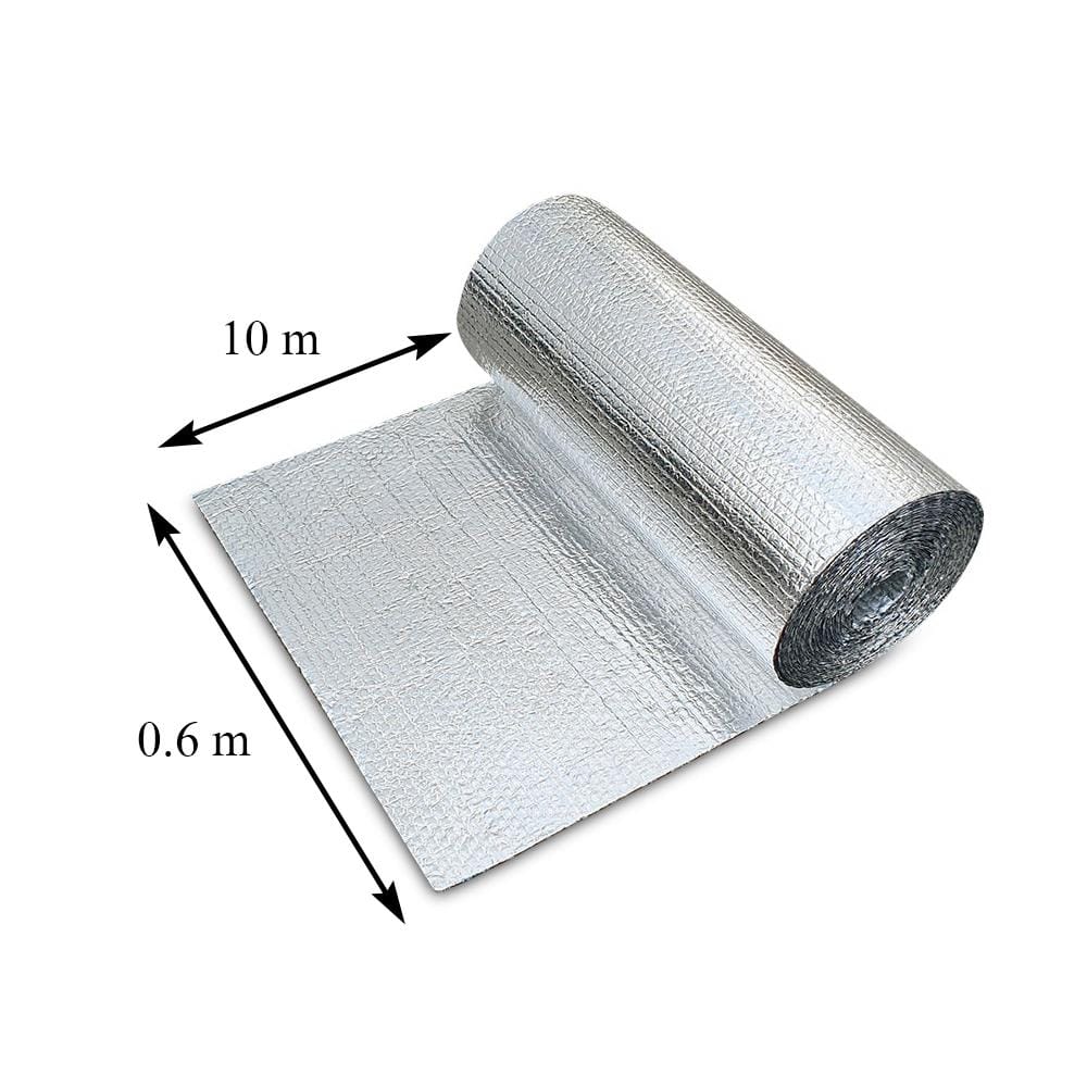 ฉนวนกันความร้อน แอร์บับเบิล SUNSHIELD AIRFLECT หนา 4 มม. 0.60X10 ม.