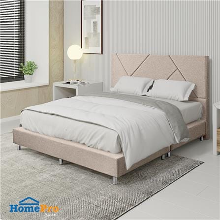 ฐานรองหัวเตียง 5 ฟุต HOME LIVING STYLE SCARLETT สีครีม_4