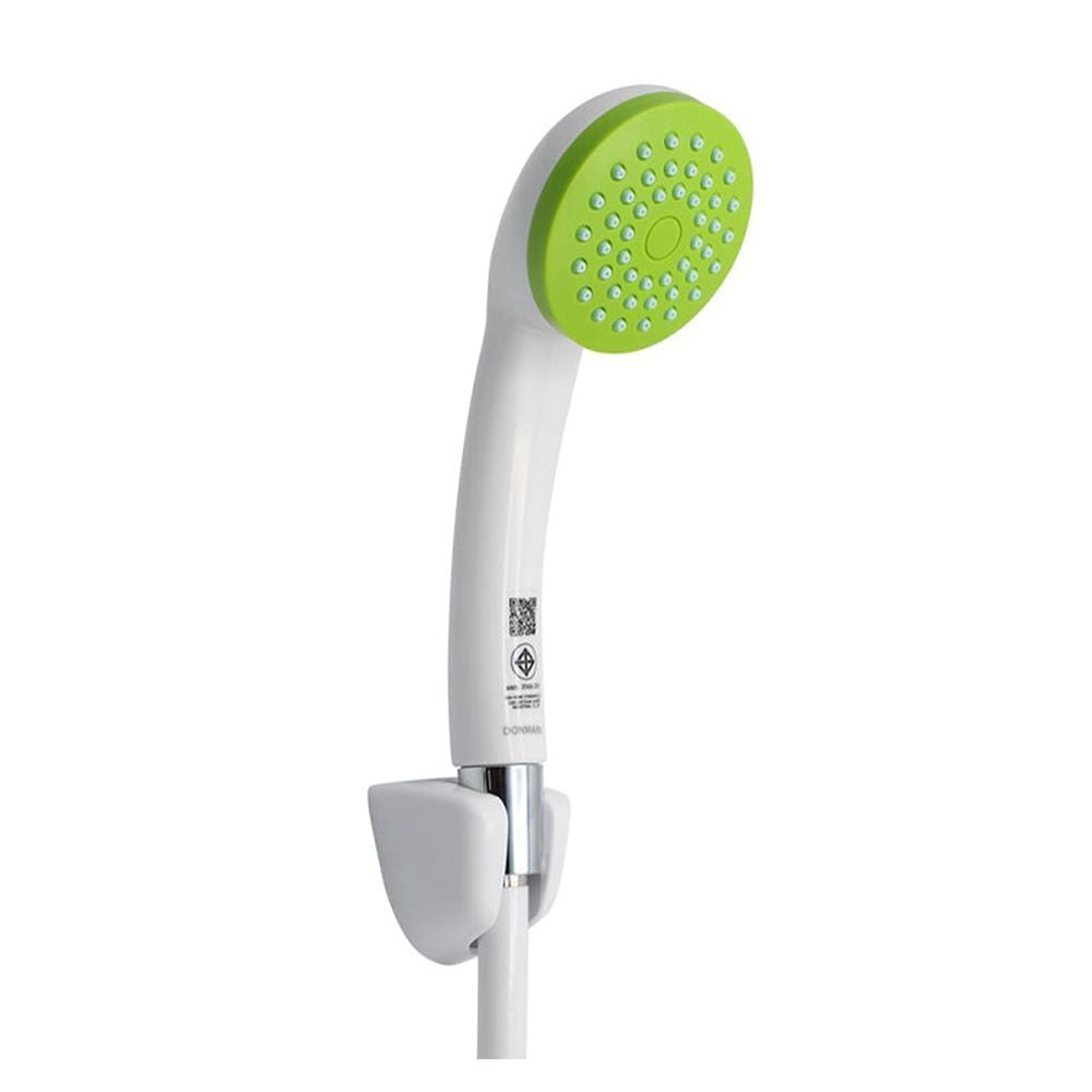 ชุดฝักบัวสายอ่อน DONMARK GL-3116 สีขาว-เขียว